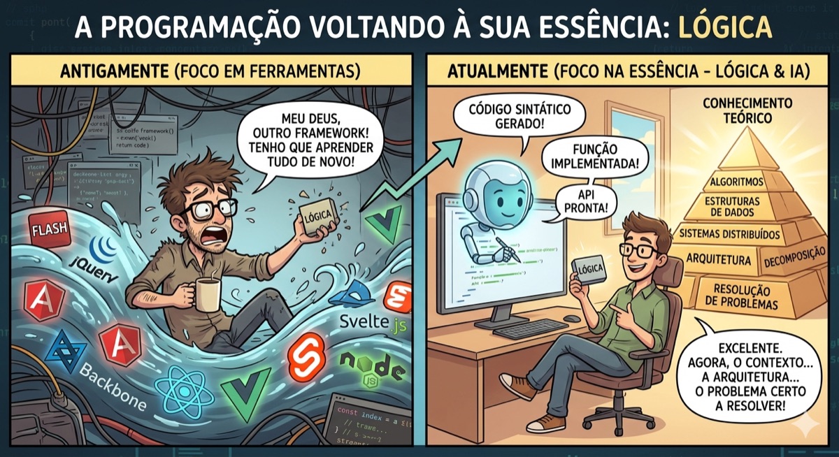 A programação está voltando à sua essência: lógica
